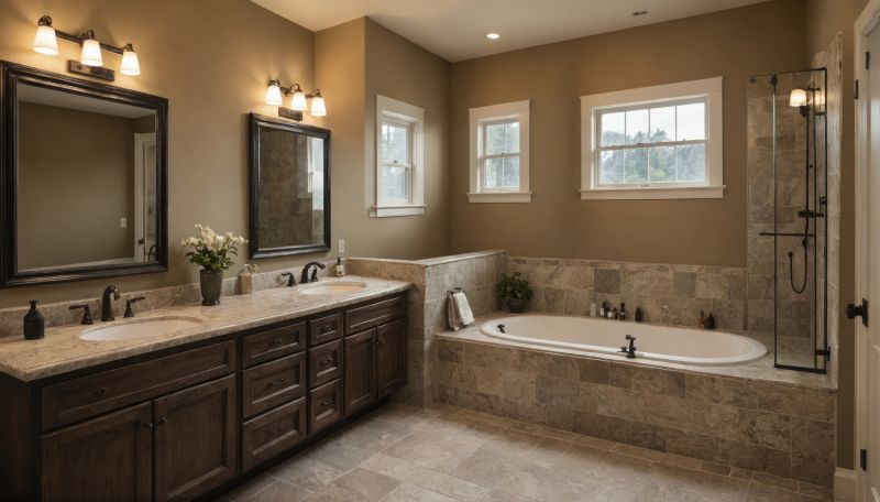 Spacious Bathroom Features