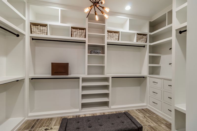 Recessed Shelving for Storage